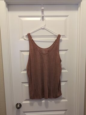 Maurices Women's Scoop Neck Tank Top - Heathered Mauve